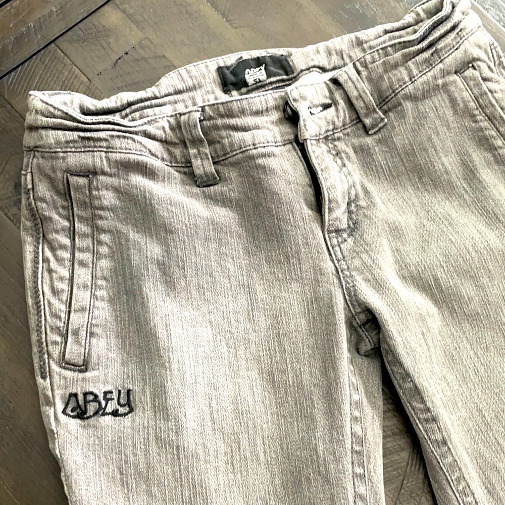 Obey women’s jeans - gray